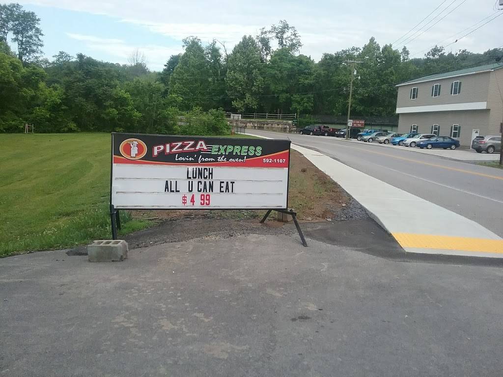 Pizza Express | restaurant | 107 S Pike St, Shinnston, WV 26431, USA | 3045921107 OR +1 304-592-1107