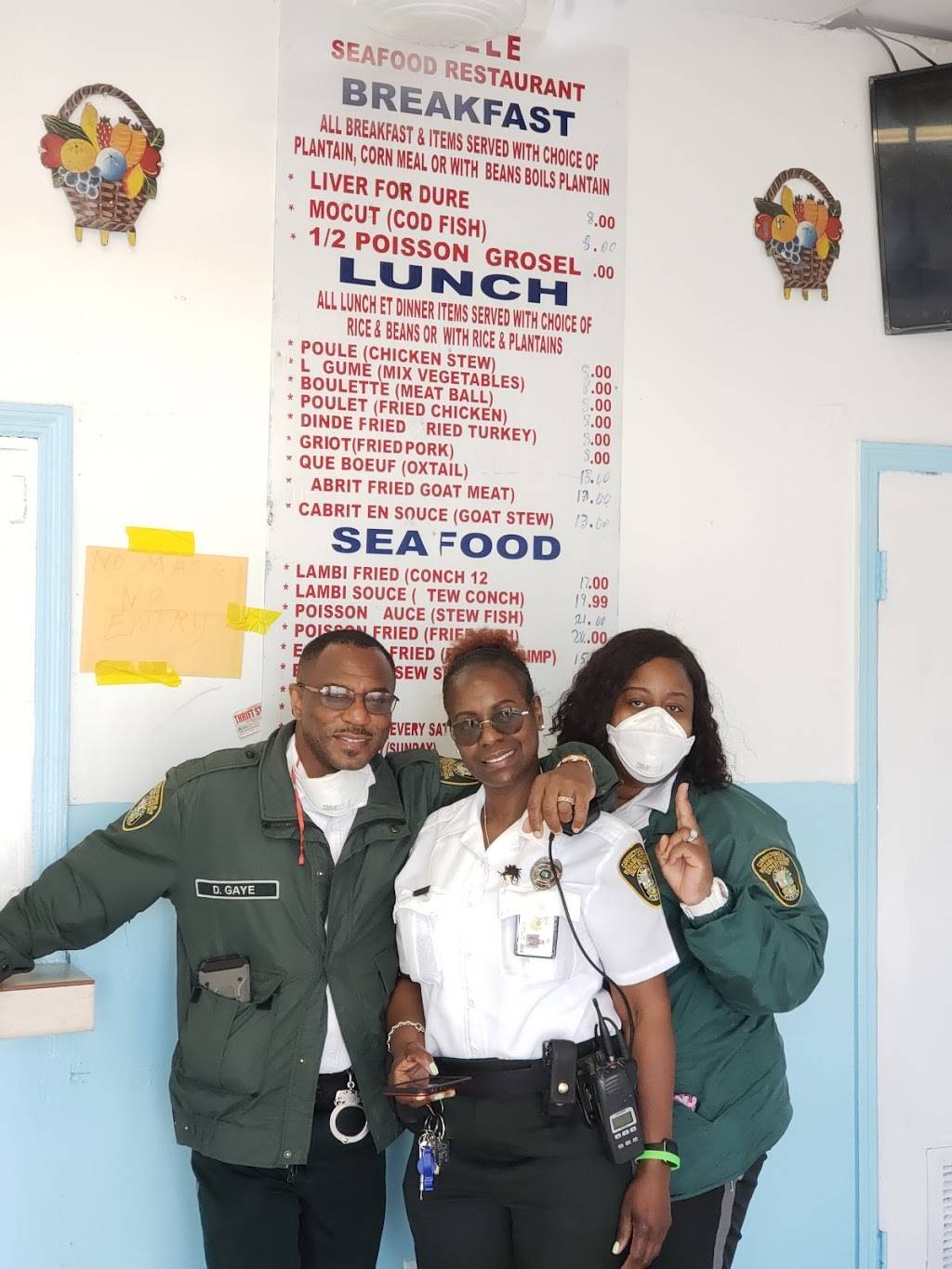 Fidele-la Seafood Restaurant | restaurant | North Miami, FL 33161, USA | 3059812302 OR +1 305-981-2302