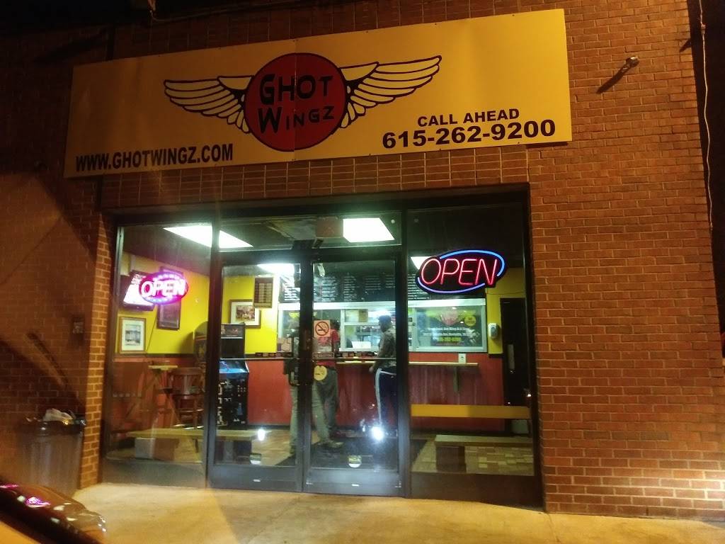 Ghot Wingz | restaurant | 2617 Gallatin Pike, Nashville, TN 37216, USA | 6152629200 OR +1 615-262-9200
