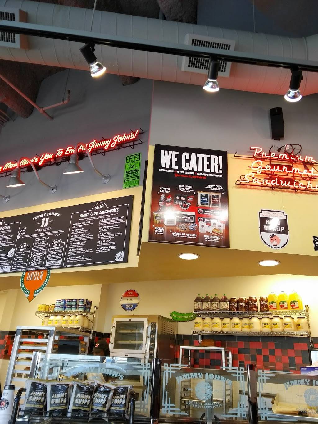 Jimmy Johns | meal delivery | 95 Monroe St, Detroit, MI 48226, USA | 3139639131 OR +1 313-963-9131