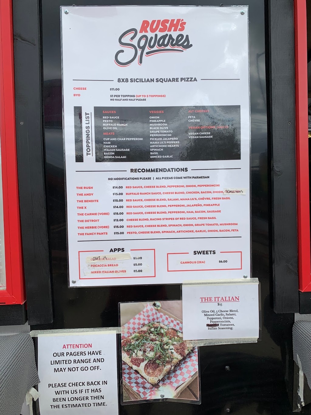 Rushs Squares | restaurant | 1424 NE Cushing Dr, Bend, OR 97701, USA | 5417060653 OR +1 541-706-0653