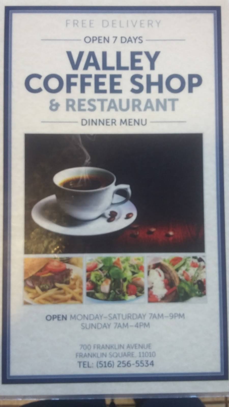 Valley Coffee Shop | restaurant | 700 Franklin Ave C, Franklin Square, NY 11010, USA | 5162565534 OR +1 516-256-5534