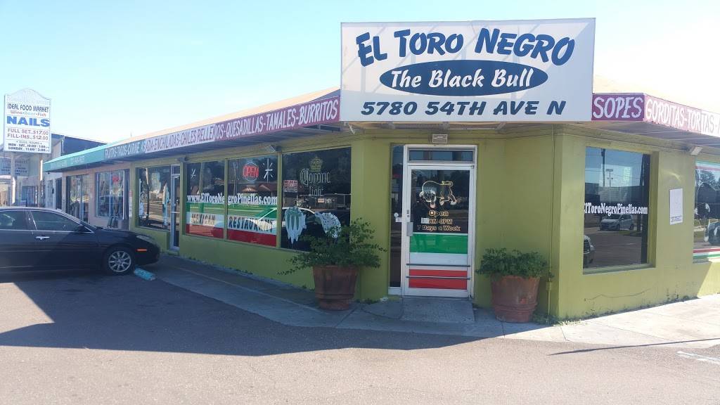 El Toro Negro | restaurant | 5780 54th Ave N, Kenneth City, FL 33709, USA | 7275414901 OR +1 727-541-4901