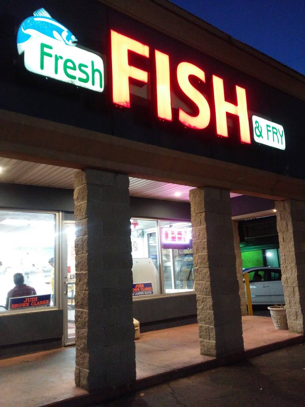 Fresh Fish and Fry | restaurant | 3140 S Martin Luther King Jr Blvd, Lansing, MI 48910, USA | 5178827007 OR +1 517-882-7007