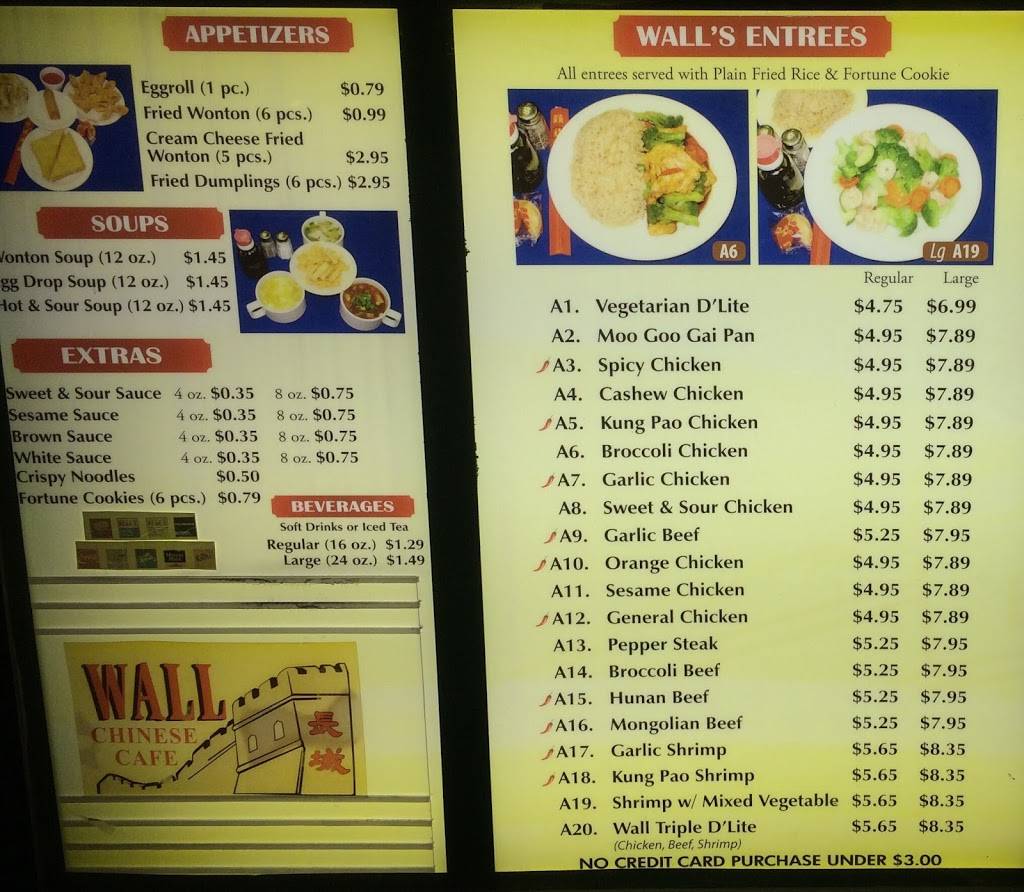 Wall Chinese Cafe | restaurant | 995 US-287 BYP, Waxahachie, TX 75165, USA | 9729372833 OR +1 972-937-2833