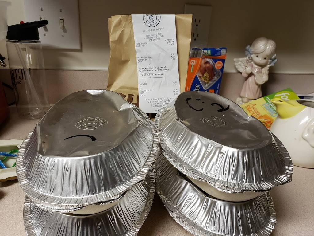 Chipotle Mexican Grill | restaurant | 1291 Hill Rd N, Pickerington, OH 43147, USA | 6143671658 OR +1 614-367-1658