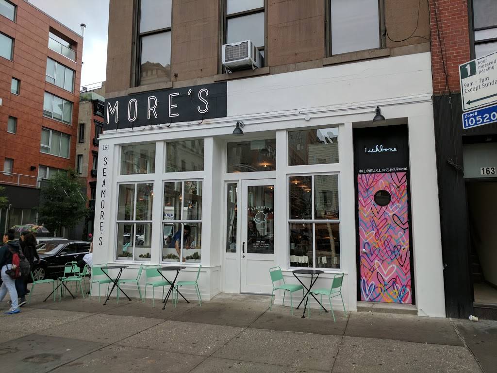 Seamores | restaurant | 161 8th Ave, New York, NY 10011, USA | 2125979222 OR +1 212-597-9222