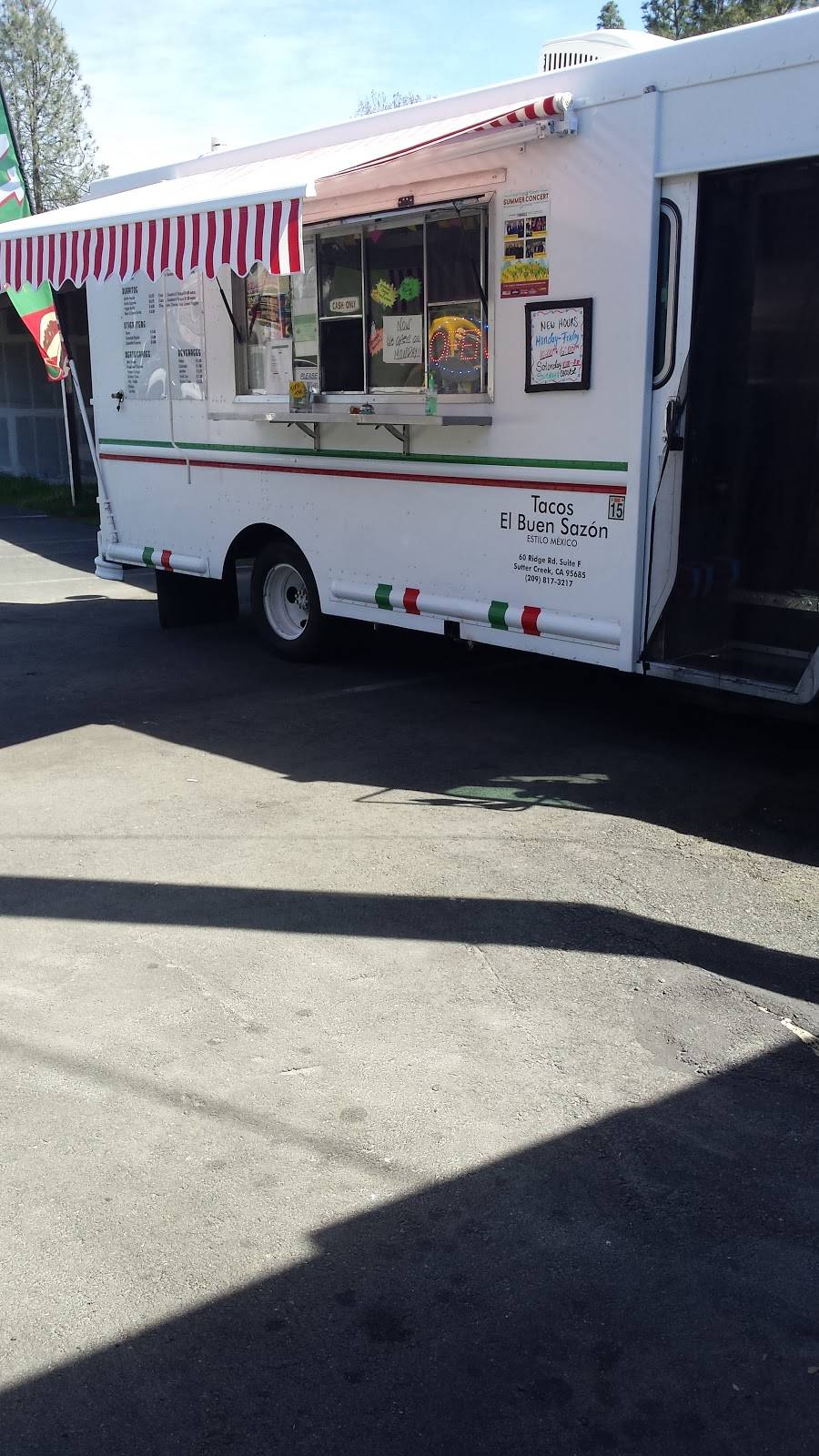 Tacos El Buen Sazon | restaurant | 19660 CA-88, Pine Grove, CA 95665, USA | 2098173217 OR +1 209-817-3217