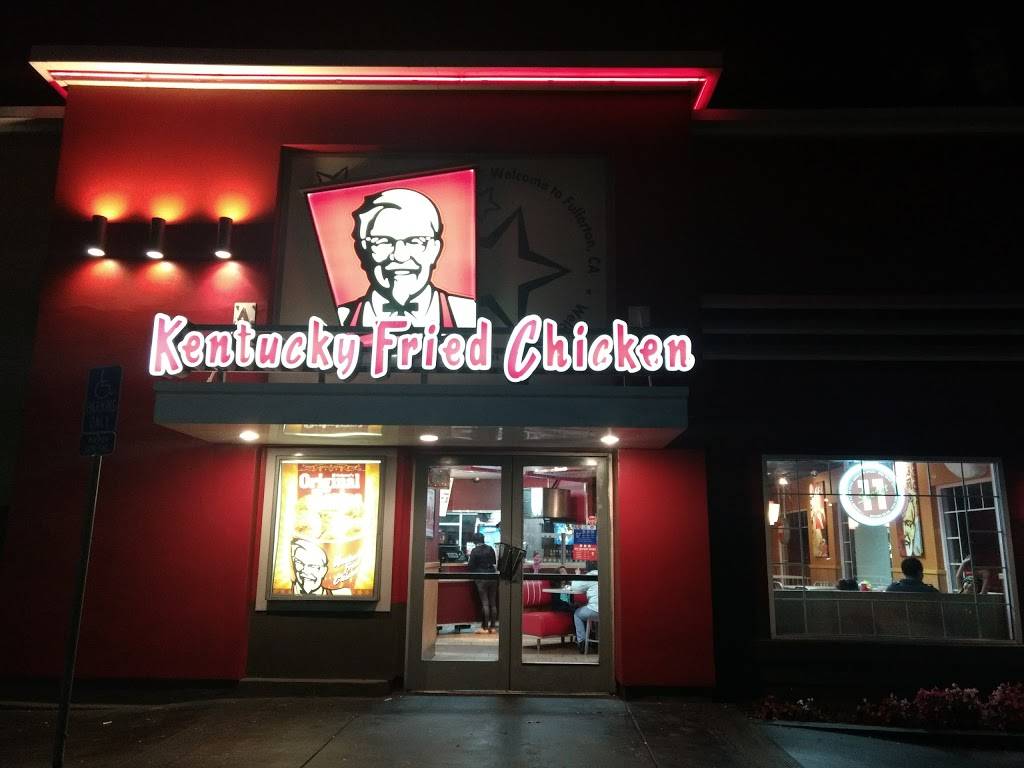 KFC | restaurant | 150 W Orangethorpe Ave, Fullerton, CA 92832, USA | 7145266691 OR +1 714-526-6691