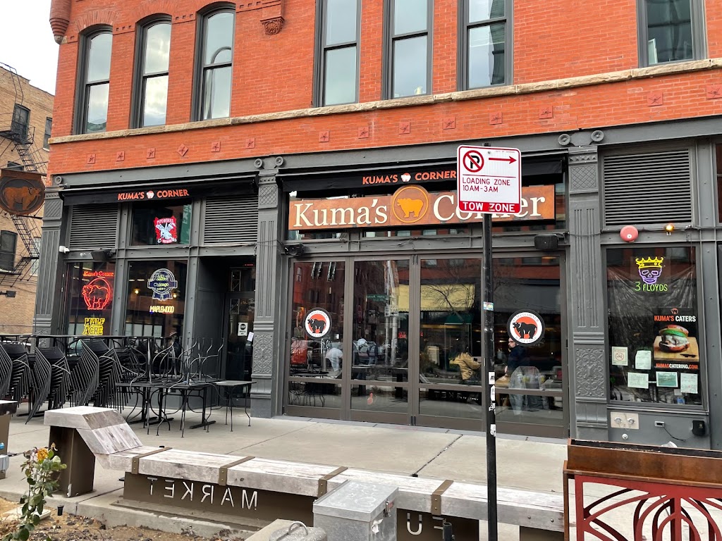 Kumas Corner West Loop | restaurant | 852 W Fulton Market, Chicago, IL 60607, USA | 3126669090 OR +1 312-666-9090