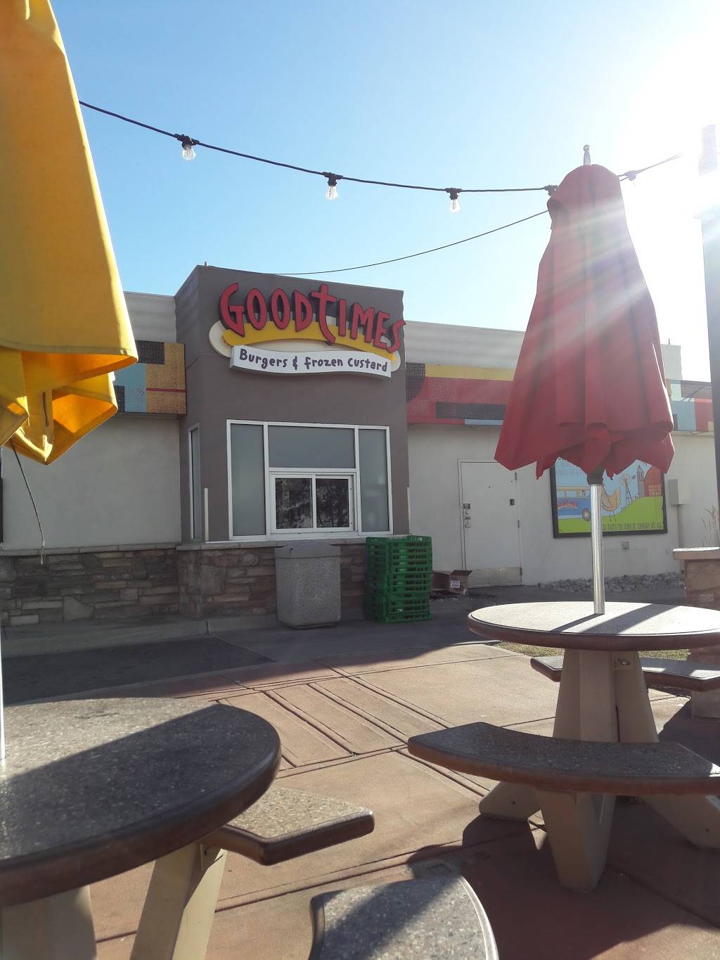 Good Times Burgers & Frozen Custard | restaurant | 4975 Federal Blvd, Denver, CO 80221, USA | 3034774606 OR +1 303-477-4606