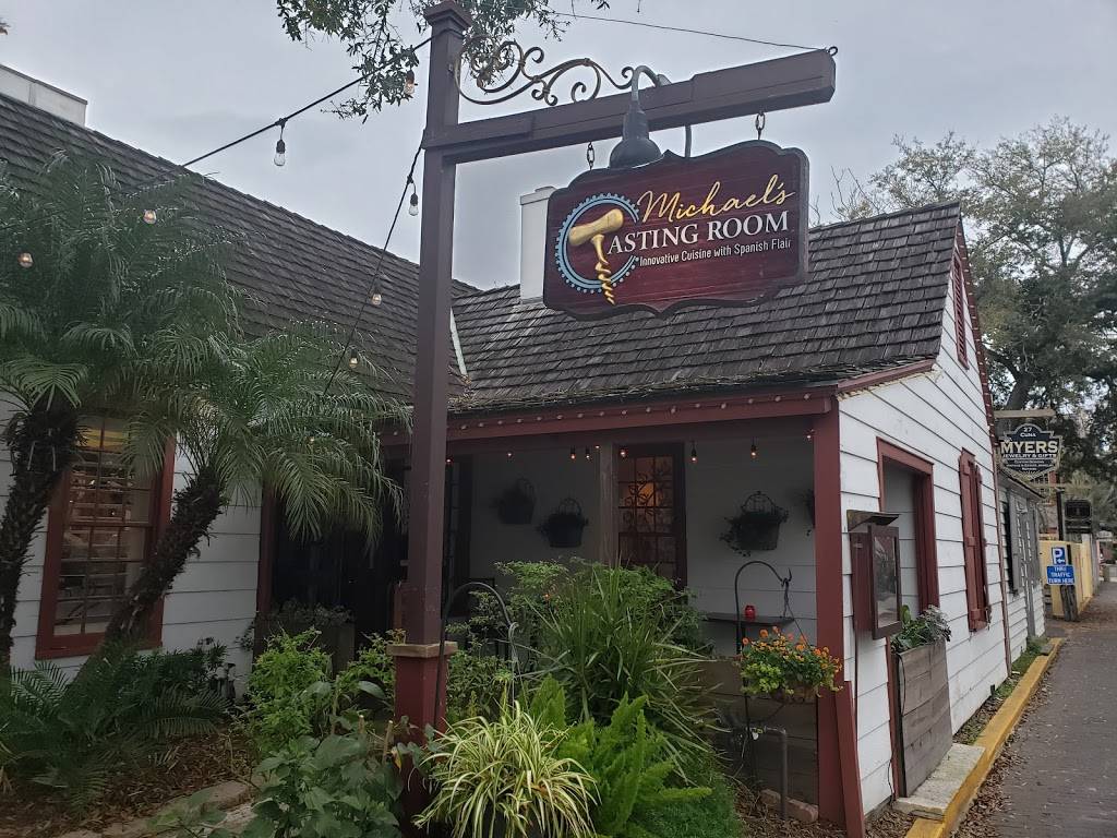 Michaels Tasting Room | restaurant | 25 Cuna St, St. Augustine, FL 32084, USA | 9048102400 OR +1 904-810-2400