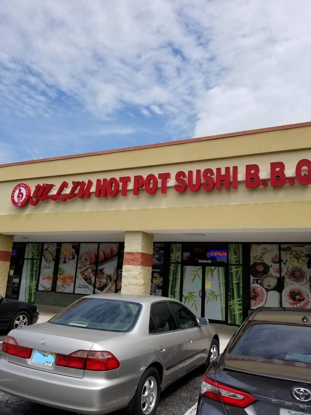 YI Liu HotPot Sushi BBQ | restaurant | 12777 Atlantic Blvd #10, Jacksonville, FL 32225, USA | 9045008988 OR +1 904-500-8988