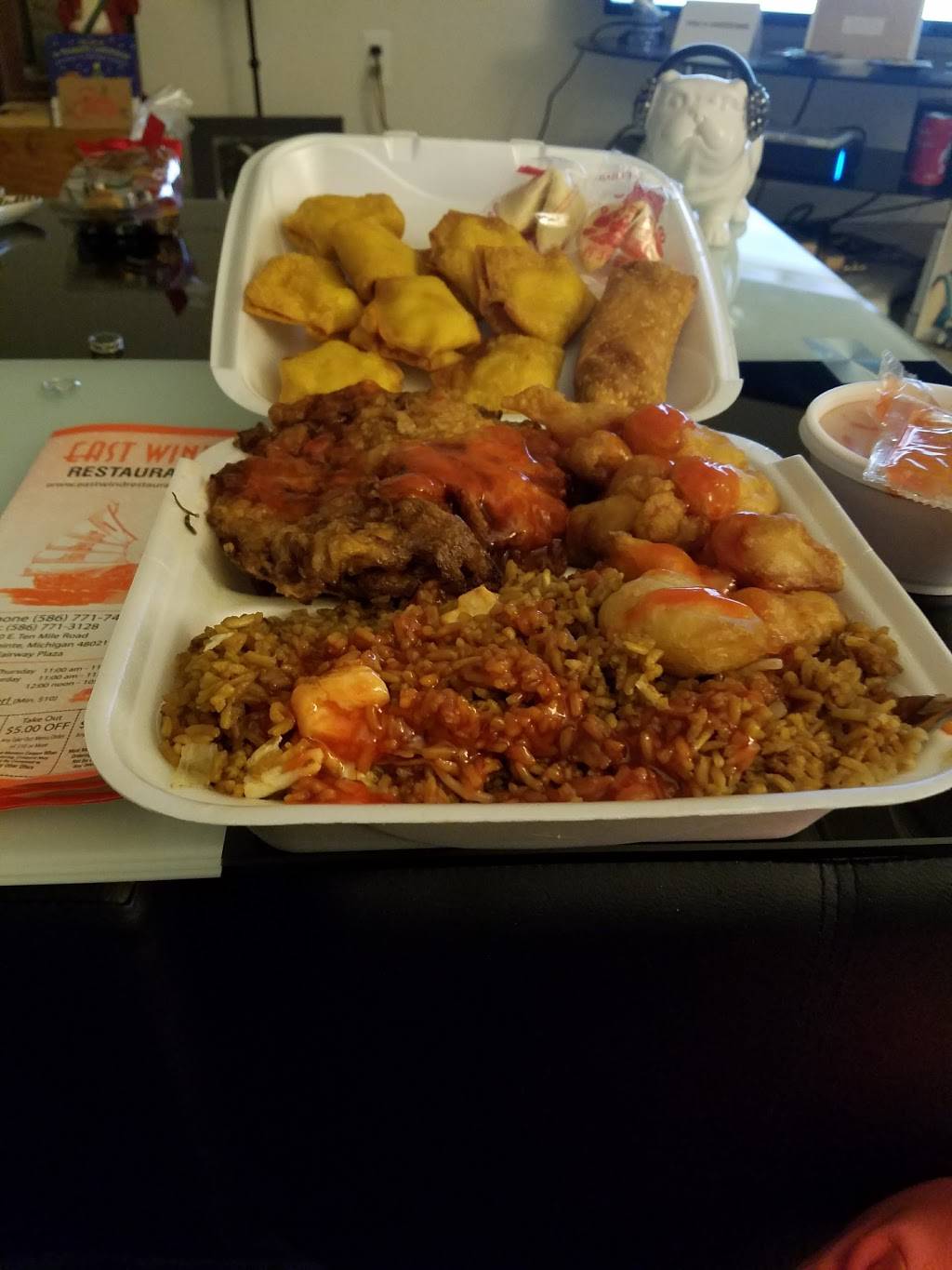 East Wind Restaurant | restaurant | 19160 E 10 Mile Rd, Eastpointe, MI 48021, USA | 5867717420 OR +1 586-771-7420