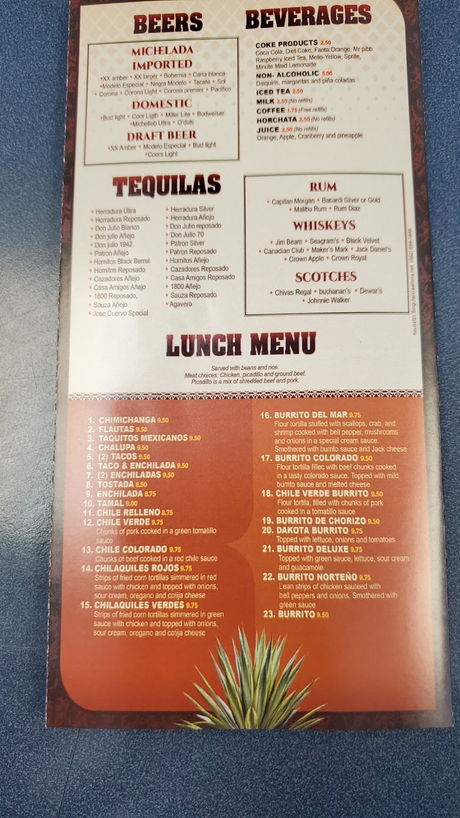 El Mezcal | restaurant | 425 E 4th St, Dell Rapids, SD 57022, USA | 6054283777 OR +1 605-428-3777