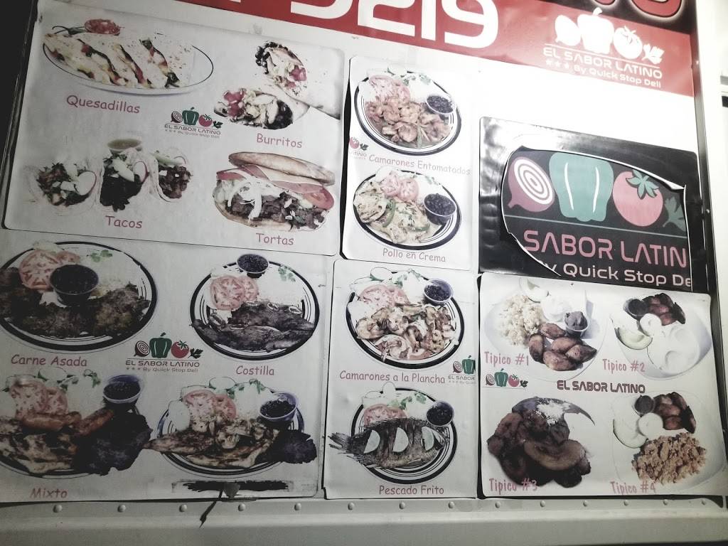 El Sabor Latino by Quick Stop Deli | restaurant | Aspen Hill, MD 20906, USA | 2023219219 OR +1 202-321-9219
