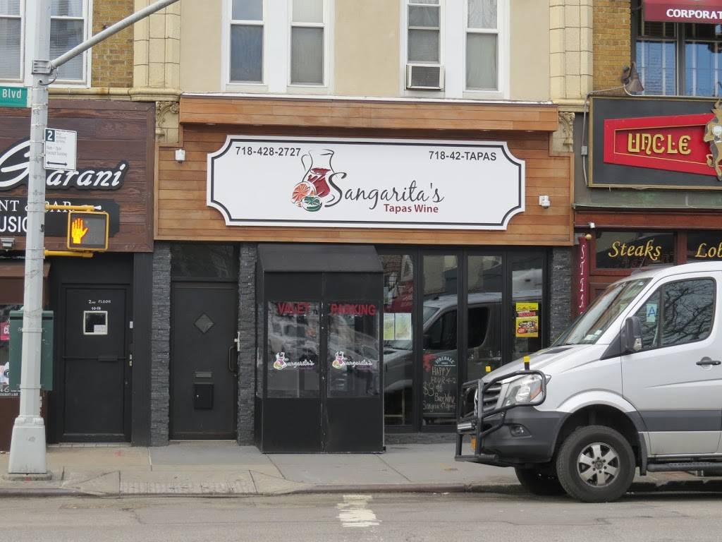 Sangaritas Tapas Wine | night club | 40-02 Bell Blvd, Bayside, NY 11361, USA | 7184282727 OR +1 718-428-2727