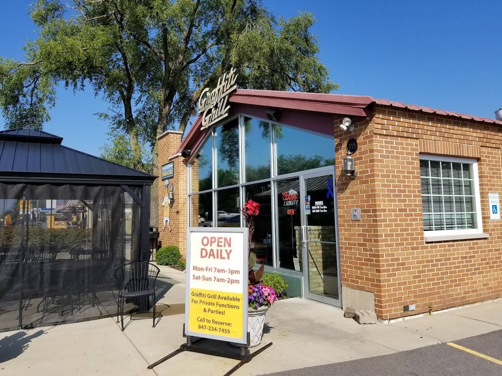Graffiti Grill | restaurant | 715 Rockland Rd, Lake Bluff, IL 60044, USA | 8472347455 OR +1 847-234-7455