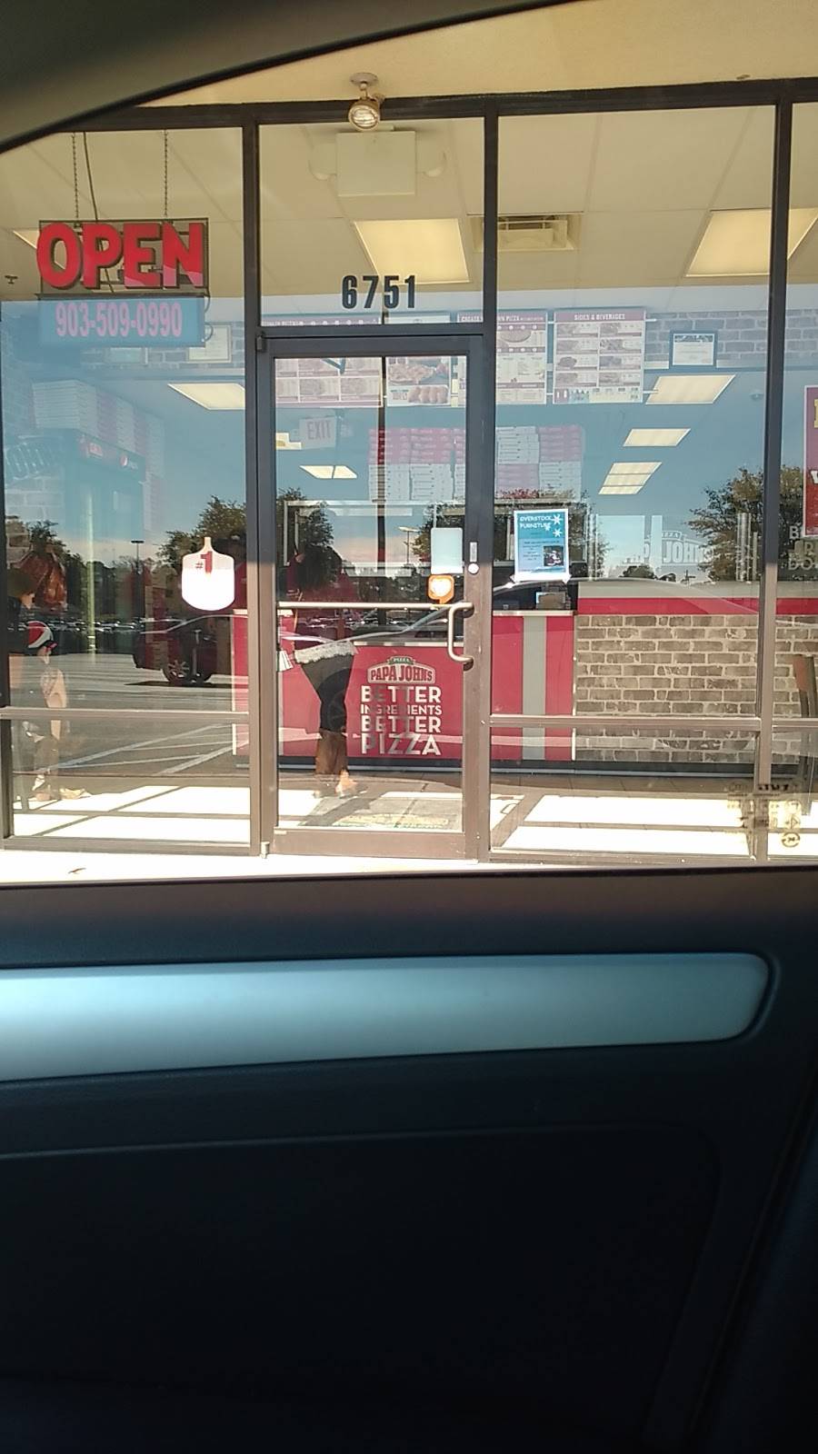 Papa Johns Pizza | restaurant | 6751 S Broadway Ave, Tyler, TX 75703, USA | 9035090990 OR +1 903-509-0990