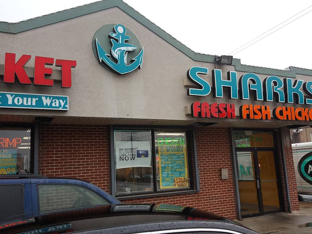 Sharks Fish and Chicken | restaurant | 1734 E 71st St, Chicago, IL 60649, USA | 7739527748 OR +1 773-952-7748