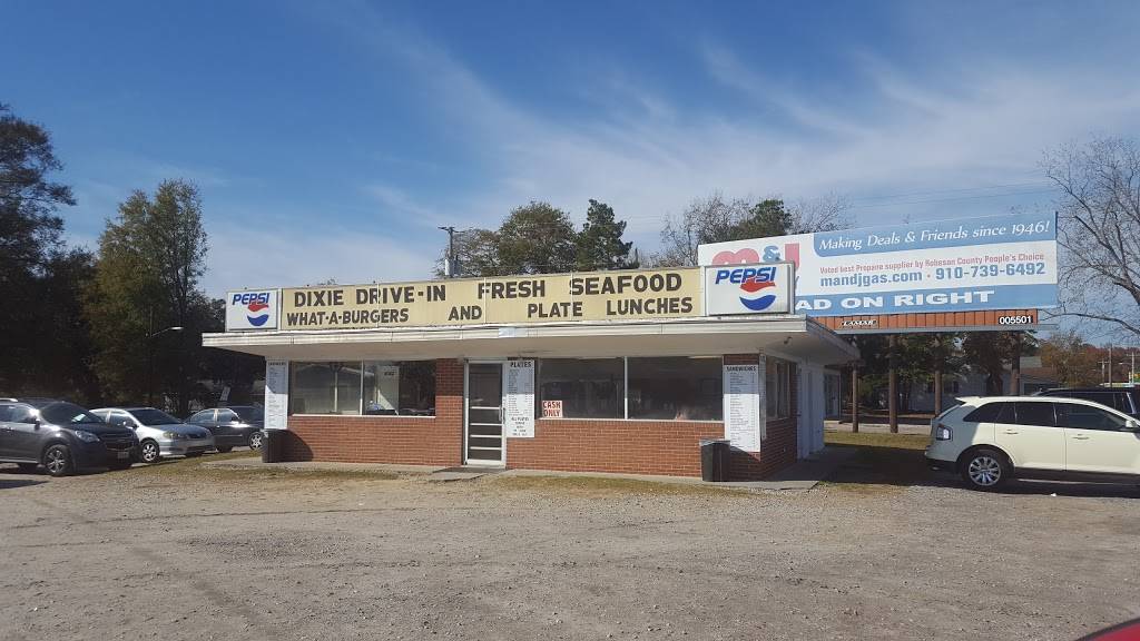 Dixie Drive-in | restaurant | 1920 E 5th St, Lumberton, NC 28358, USA | 9107388118 OR +1 910-738-8118