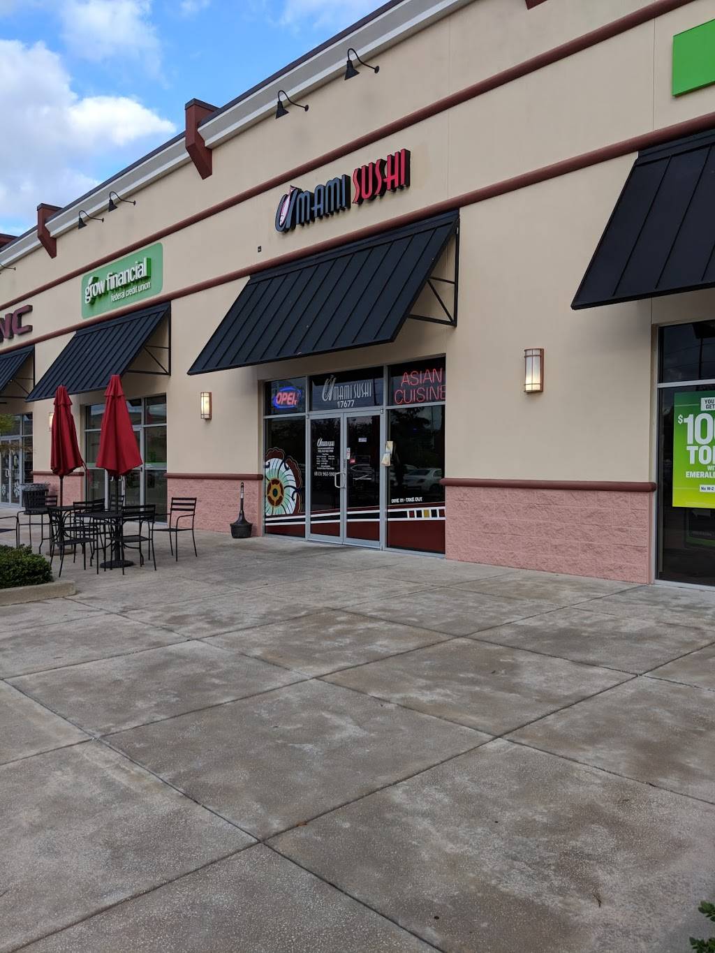 Umami Sushi | restaurant | 17677 N Dale Mabry Hwy, Lutz, FL 33548, USA | 8139625900 OR +1 813-962-5900