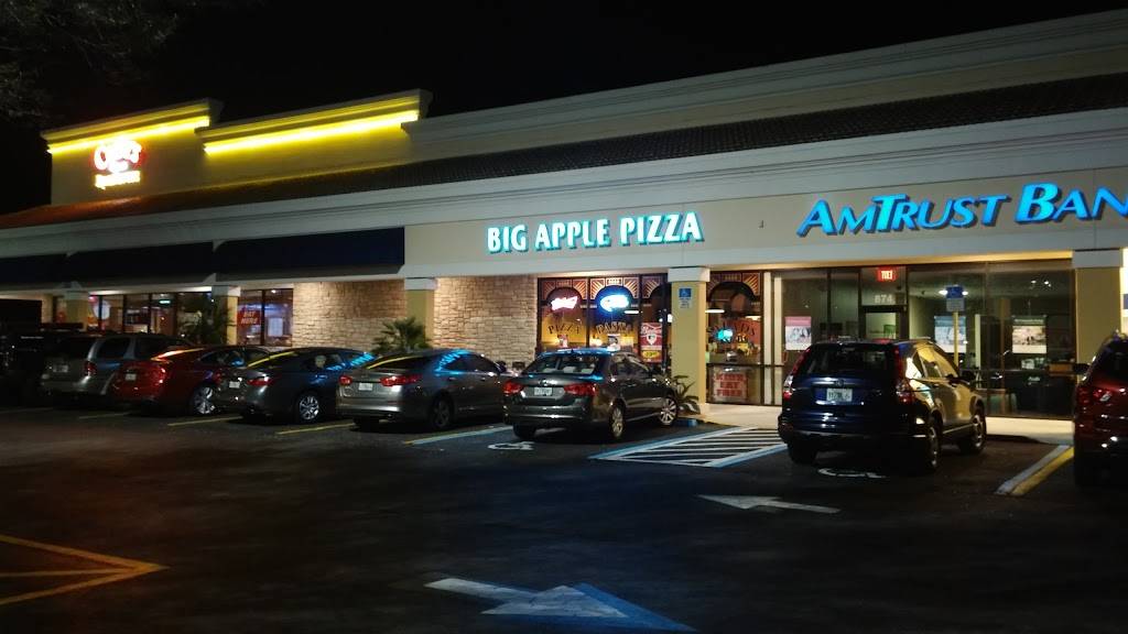 Big Apple Pizza & Pasta | restaurant | 872 St Lucie W Blvd, Port St. Lucie, FL 34988, USA | 7723441447 OR +1 772-344-1447