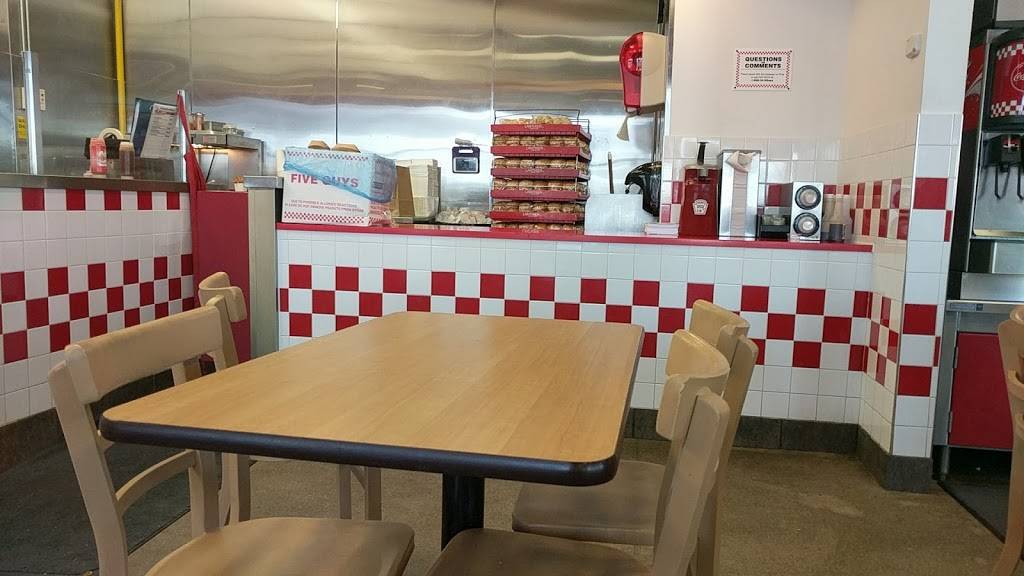 Five Guys | meal takeaway | 1181 Greenbank Rd, Nepean, ON K2J 4Y6, Canada | 6138230093 OR +1 613-823-0093