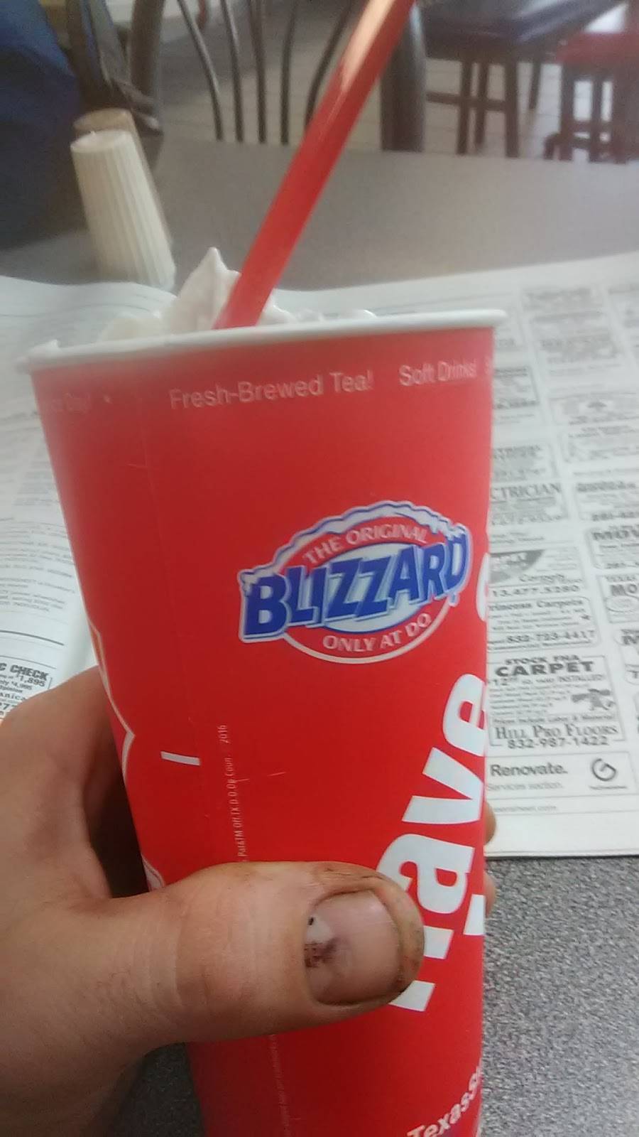 Dairy Queen Restaurant | restaurant | 2103 Red Bluff Rd, Pasadena, TX 77506, USA | 7134777105 OR +1 713-477-7105