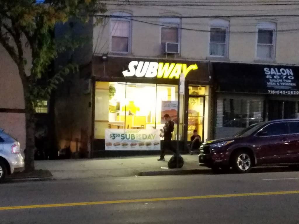 Subway Restaurants | restaurant | 5670 Riverdale Ave, Bronx, NY 10471, USA | 7187962730 OR +1 718-796-2730