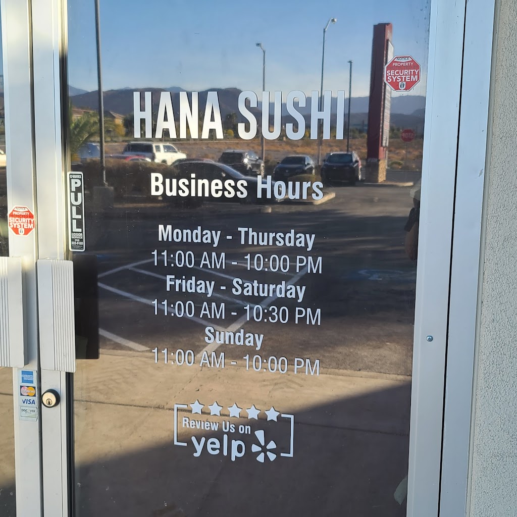 Hana Sushi | restaurant | 3700 S Hualapai Way # 104, Las Vegas, NV 89147, USA | 7023295588 OR +1 702-329-5588