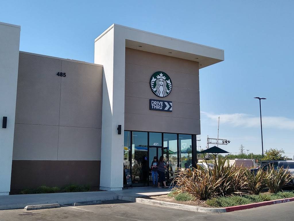 Starbucks | cafe | 491 North N J St, Tulare, CA 93274, USA | 5596841310 OR +1 559-684-1310