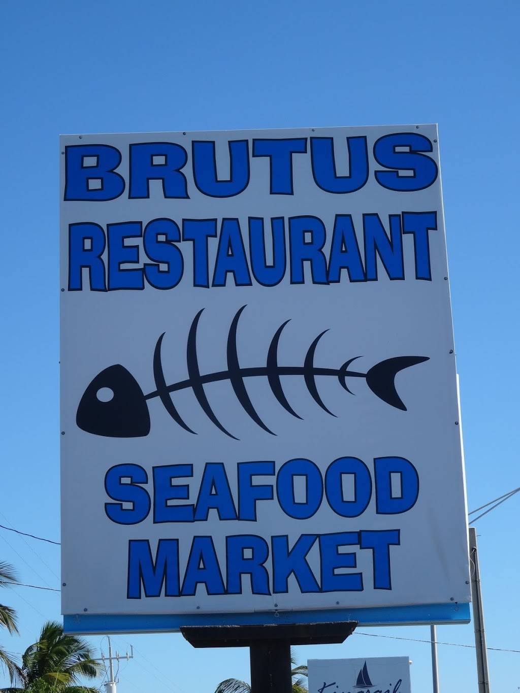 Brutus Restaurant & Seafood Market | restaurant | 6950 Overseas Hwy, Marathon, FL 33050, USA | 3057439181 OR +1 305-743-9181