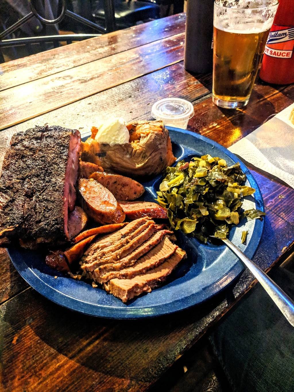 Bedlam BAR-B-Q | bakery | 610 NE 50th St, Oklahoma City, OK 73105, USA | 4055287427 OR +1 405-528-7427