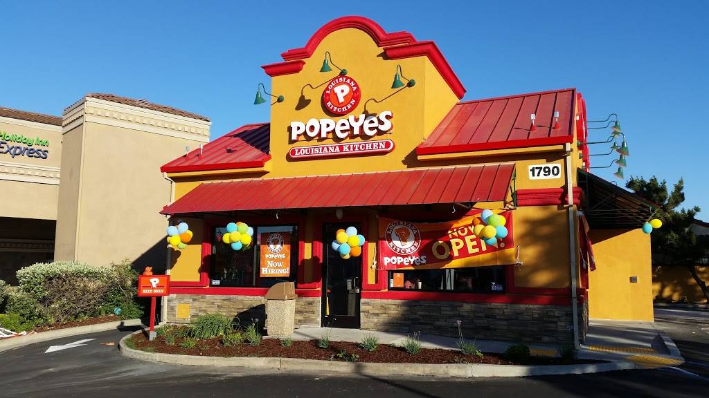 Popeyes Louisiana Kitchen | restaurant | 1790 El Camino Real, Santa Clara, CA 95050, USA | 4082490516 OR +1 408-249-0516