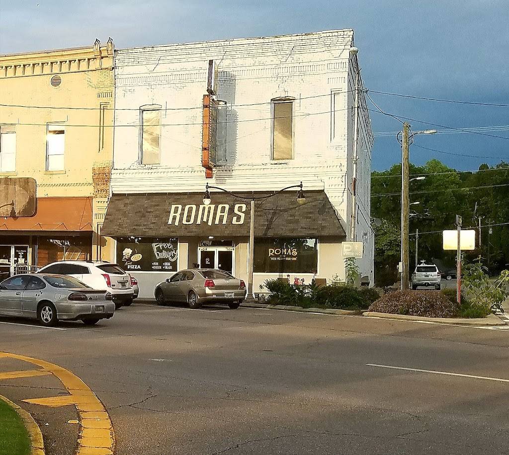 Romas Pizza & Steak House | restaurant | 1 Public Square E, Jacksonville, AL 36265, USA | 2566445087 OR +1 256-644-5087