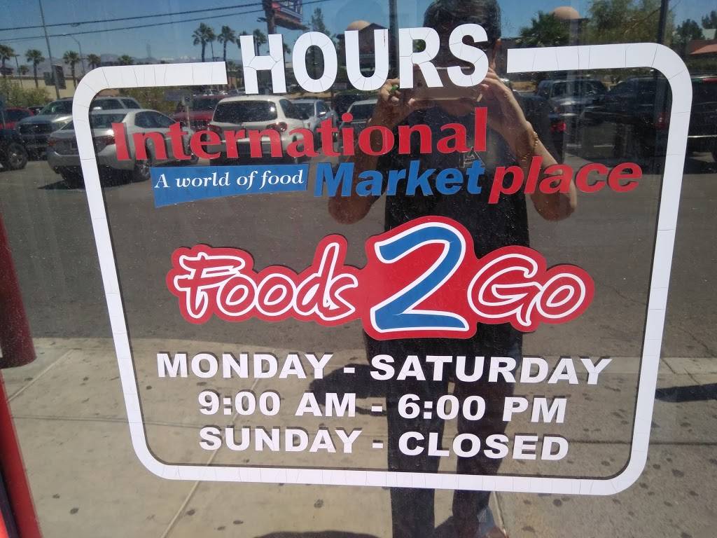 Foods 2 Go | restaurant | 5000 S Decatur Blvd, Las Vegas, NV 89118, USA | 7028892888 OR +1 702-889-2888