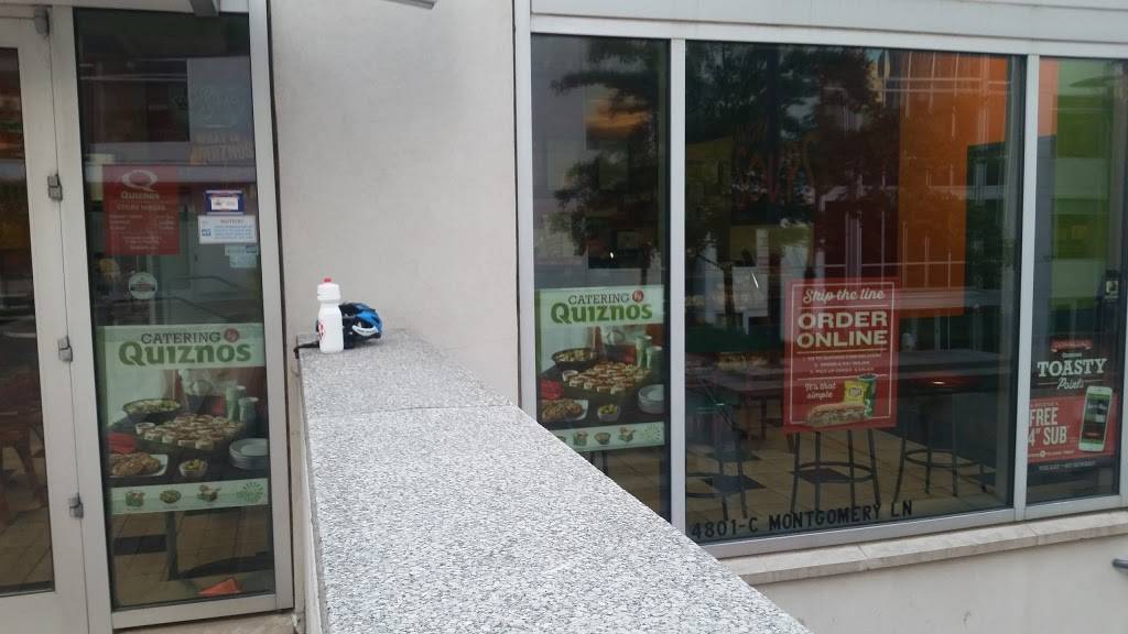 Quiznos | restaurant | 4801 Montgomery Ln Ste C, Bethesda, MD 20814, USA | 3016566606 OR +1 301-656-6606