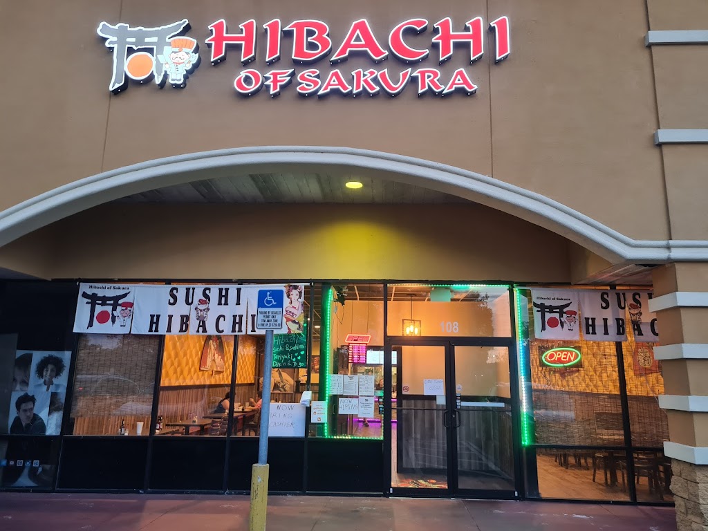 hibachi of sakura | restaurant | 4920 E Silver Springs Blvd #108, Ocala, FL 34470, USA | 3522363888 OR +1 352-236-3888