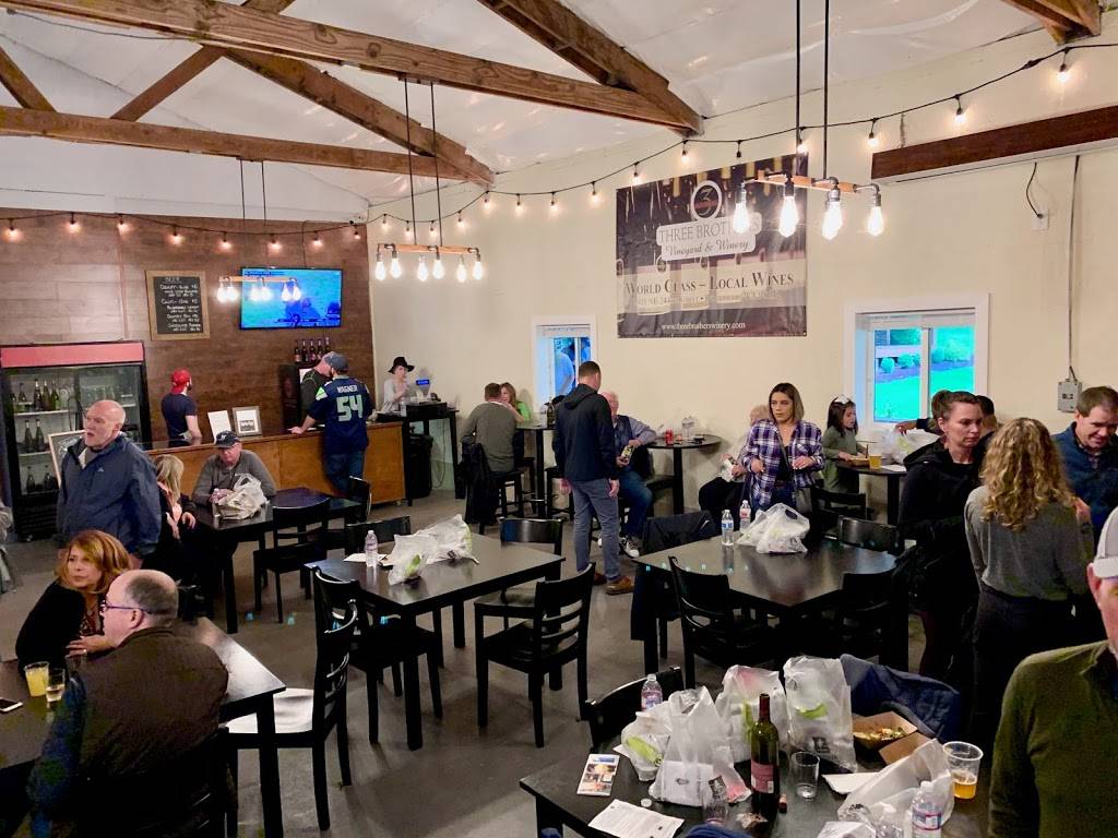 Three Brothers Vineyard and Winery | restaurant | 2411 NE 244th St, Ridgefield, WA 98642, USA | 3608872085 OR +1 360-887-2085