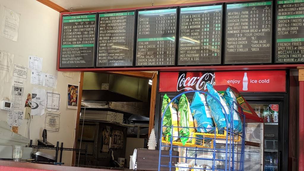 Marinhos Pizzeria | restaurant | 984 Main St, Millis, MA 02054, USA | 5083761911 OR +1 508-376-1911