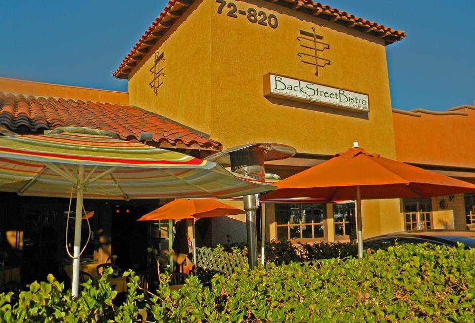 Backstreet Bistro | restaurant | 72820 El Paseo, Palm Desert, CA 92260, USA | 7603466393 OR +1 760-346-6393