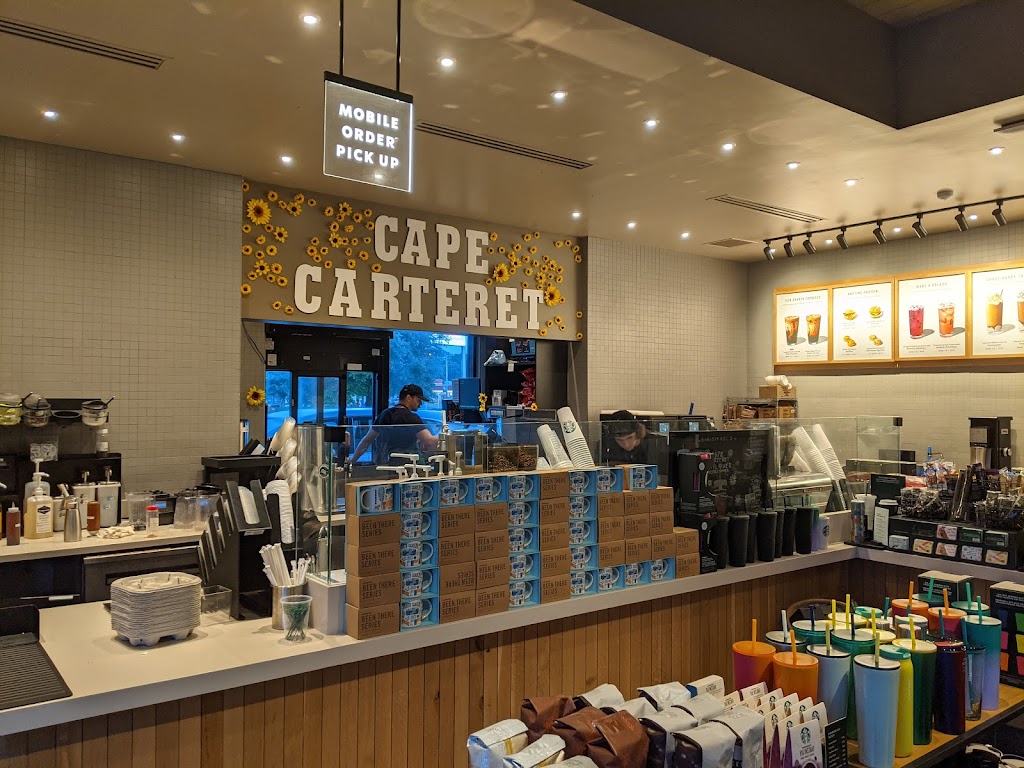 Starbucks | cafe | 101 W B McLean Dr, Cape Carteret, NC 28584, USA | 2526166206 OR +1 252-616-6206