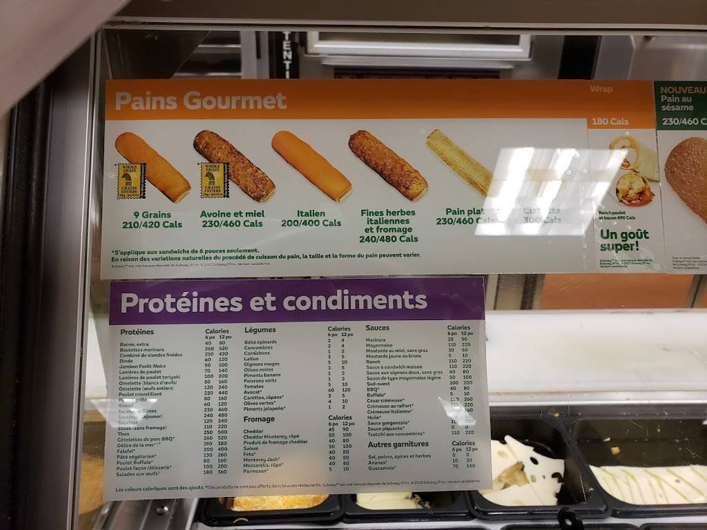 Subway | restaurant | 4845 Rue Jean-Talon, Saint-Léonard, QC H1S 1K4, Canada | 5143157141 OR +1 514-315-7141