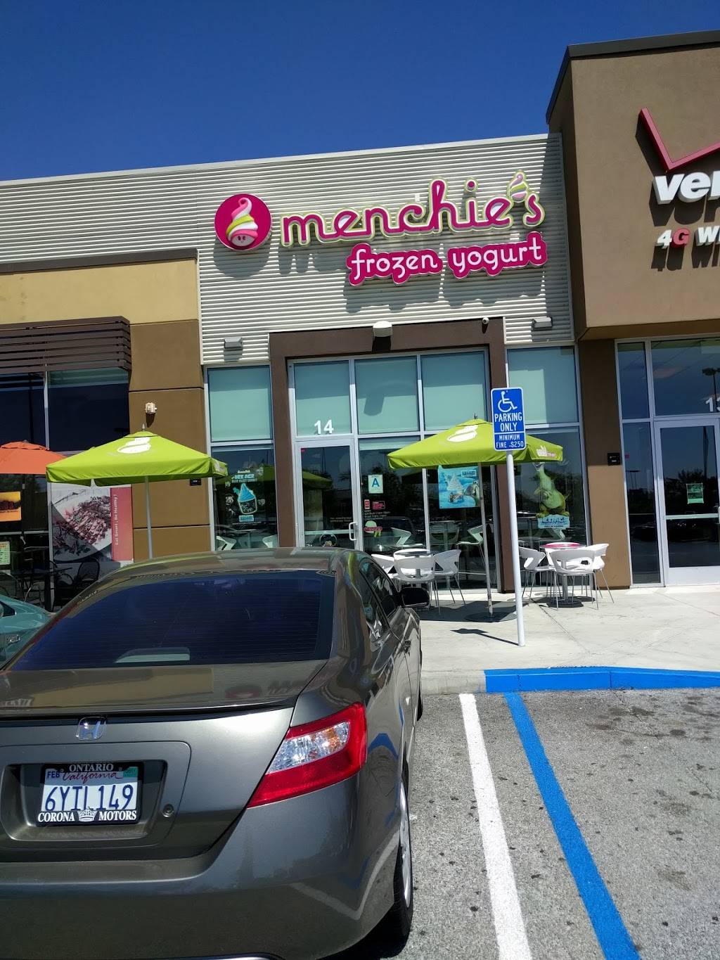 Menchies Frozen Yogurt | bakery | 245 Barranca Ave Ste 14, West Covina, CA 91791, USA | 6263322400 OR +1 626-332-2400