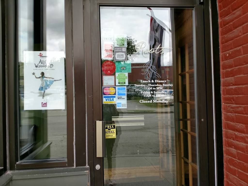Roots | restaurant | 55 Washington St, Rutland, VT 05701, USA | 8027477414 OR +1 802-747-7414
