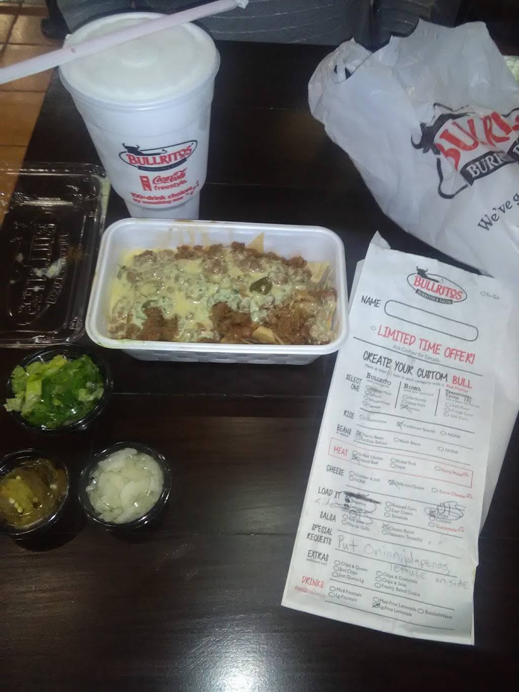 Bullritos | restaurant | 4014, 12719 Farm to Market 1960 Rd W, Houston, TX 77065, USA | 2818903969 OR +1 281-890-3969