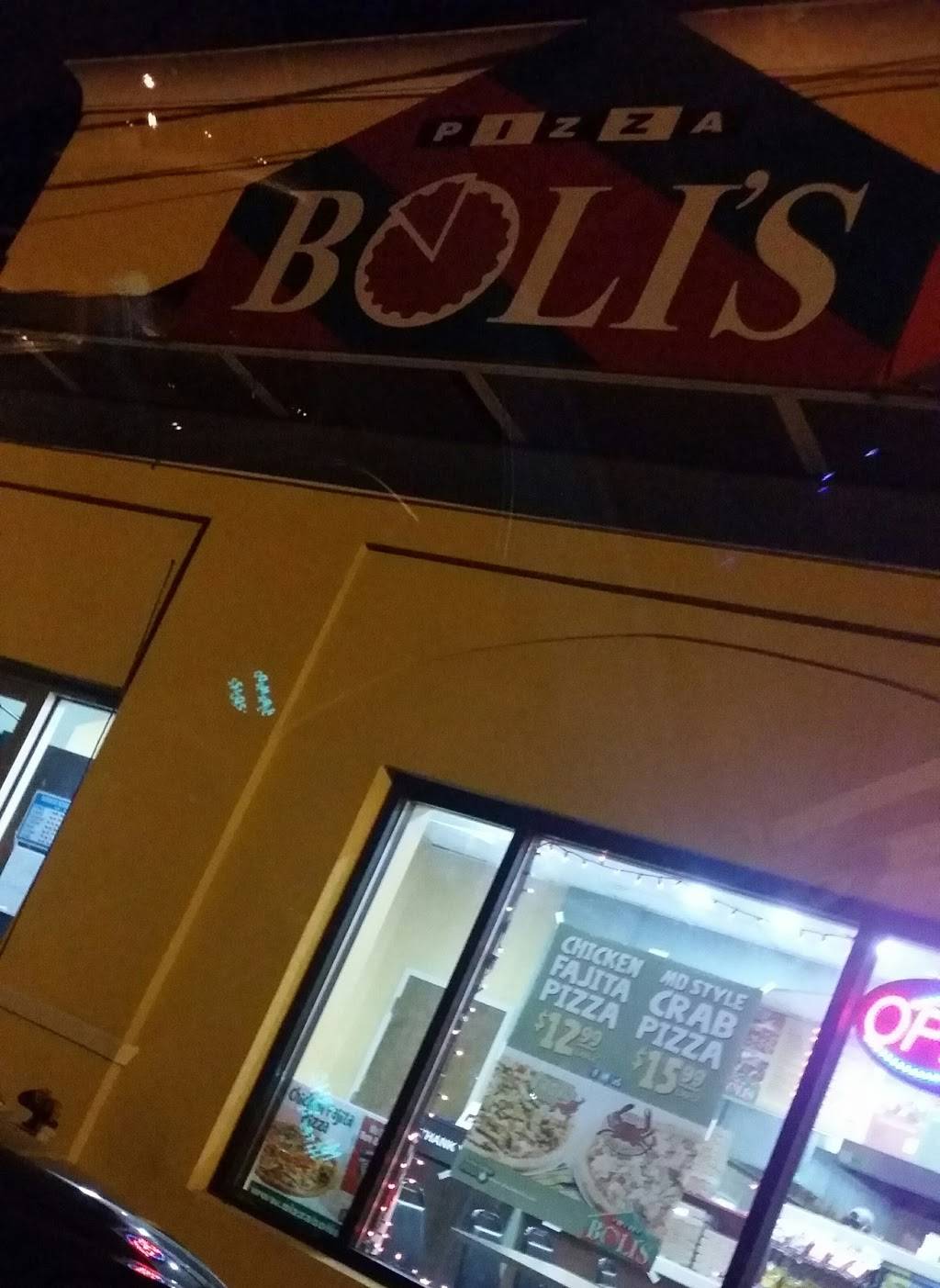 Pizza Bolis | meal delivery | 644 S Philadelphia Blvd, Aberdeen, MD 21001, USA | 4102726300 OR +1 410-272-6300