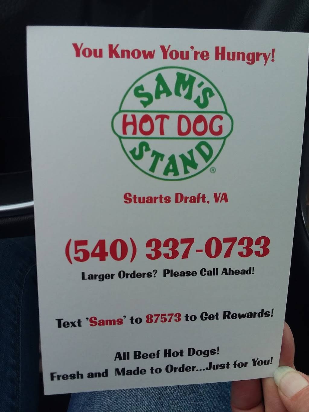 Sams Hot Dogs-Stuarts Draft, VA | restaurant | 2347 Stuarts Draft Hwy, Stuarts Draft, VA 24477, USA | 5403370733 OR +1 540-337-0733