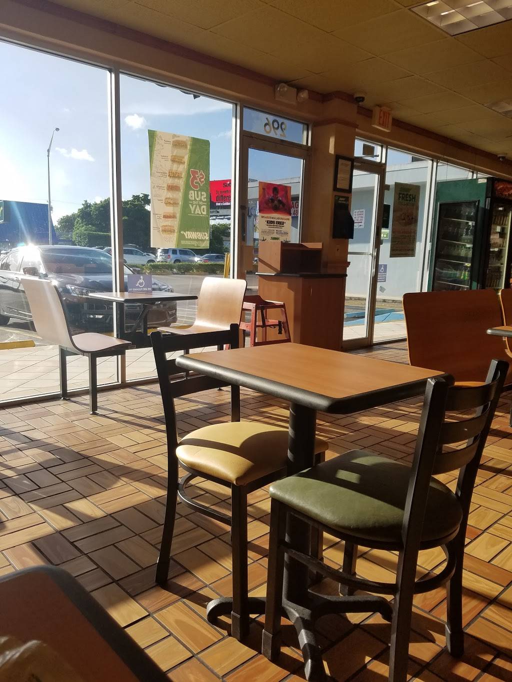 Subway Restaurants | restaurant | 292 NW 42nd Ave, Miami, FL 33126, USA | 3054428328 OR +1 305-442-8328